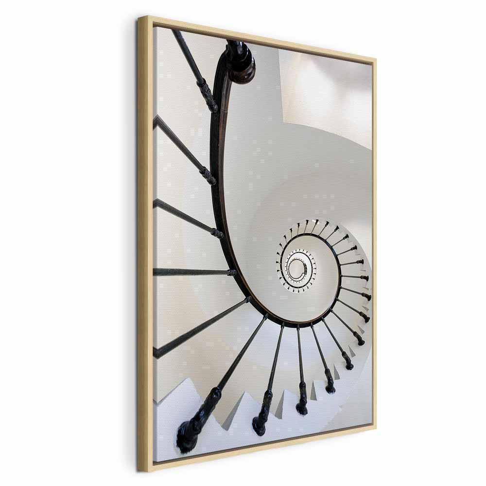 Leinwandbild - Endless Stairs (1 Part) Vertical