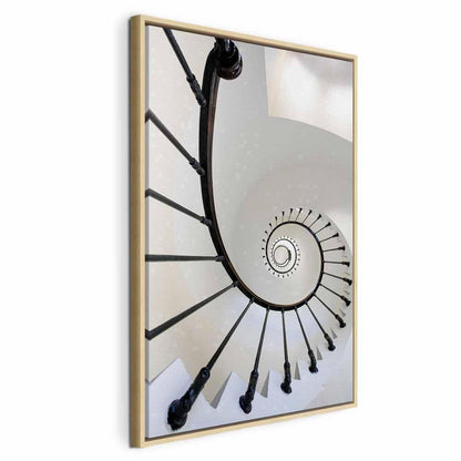 Leinwandbild - Endless Stairs (1 Part) Vertical