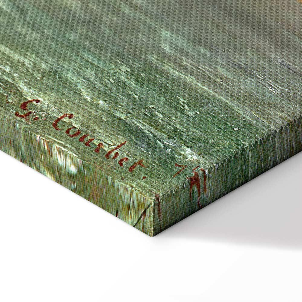 Leinwandbild - Gustave Courbet -Chillon Castle