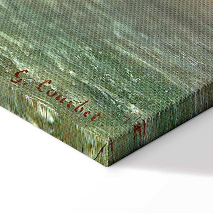 Leinwandbild - Gustave Courbet -Chillon Castle