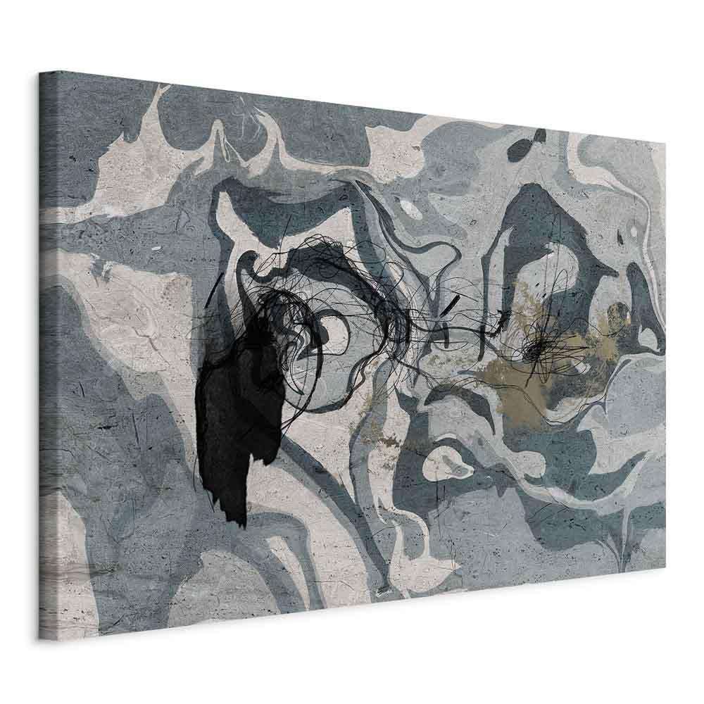 Leinwandbild - Marbled Reflection (1 Part) Wide