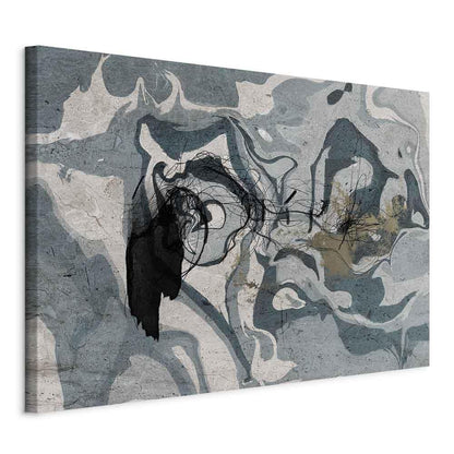 Leinwandbild - Marbled Reflection (1 Part) Wide
