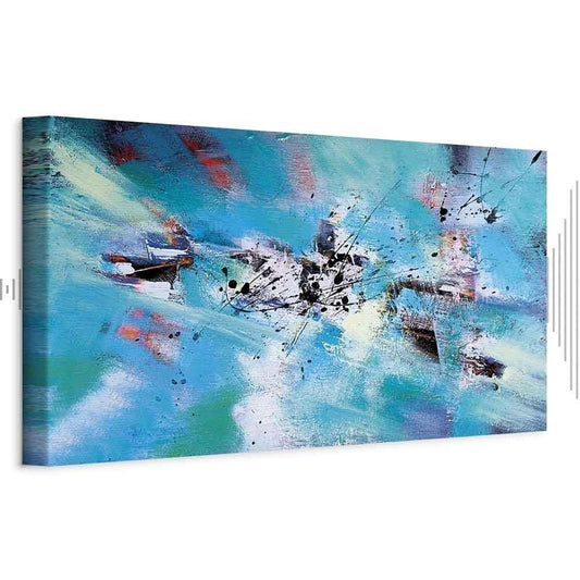 Leinwandbild - Snow Fun (1 Part) Narrow