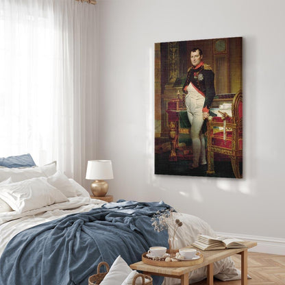 Leinwandbild - Jacques-Louis David – Napoleon Bonaparte
