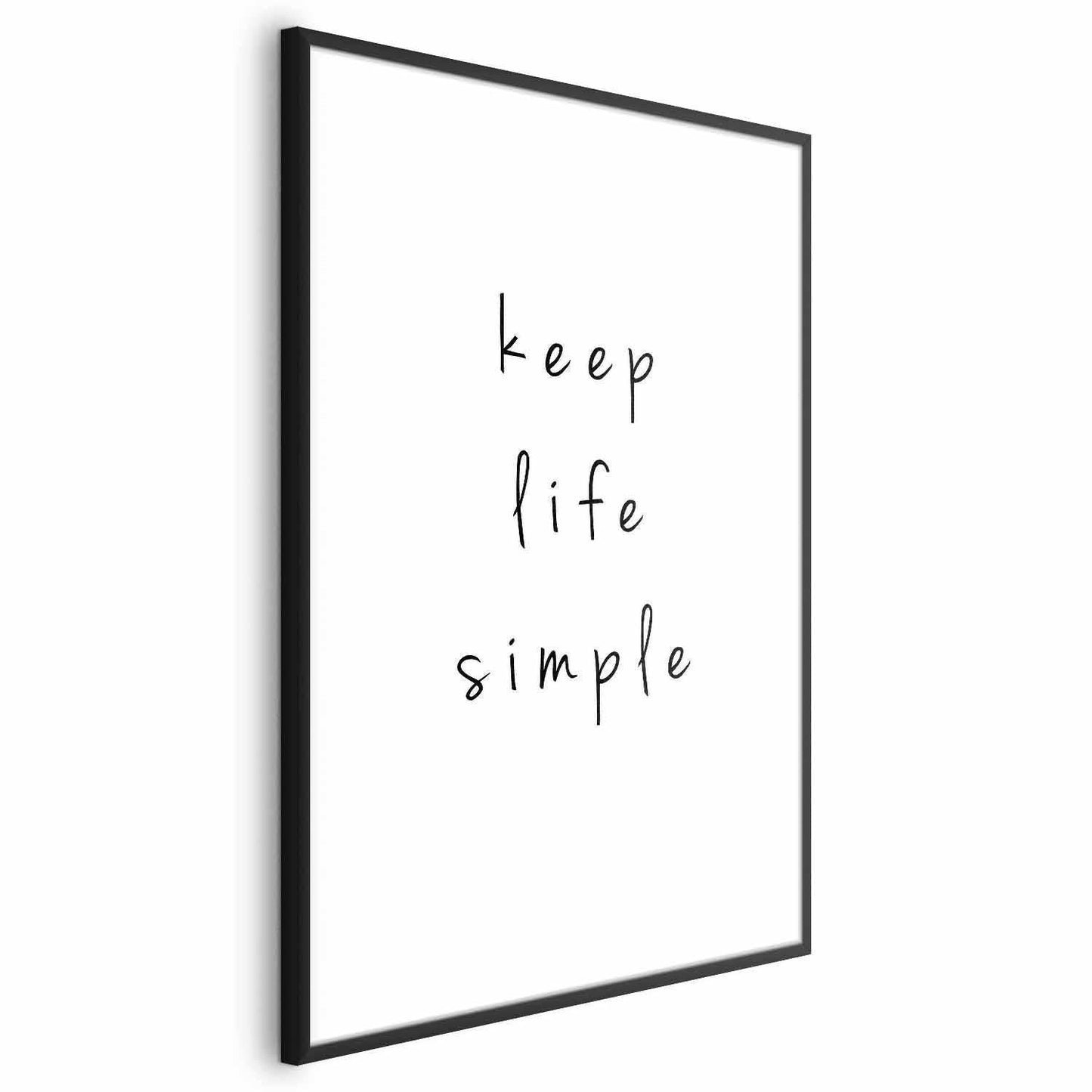 Poster - Keep Life Simple Artgeist