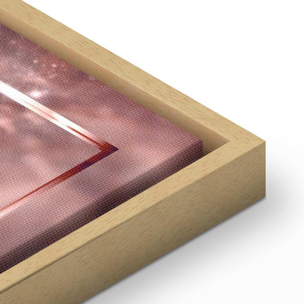 Leinwandbild - Space Flamingo (1 Part) Vertical