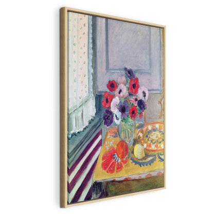 Leinwandbild - Henri Matisse – Still Life with Anemones