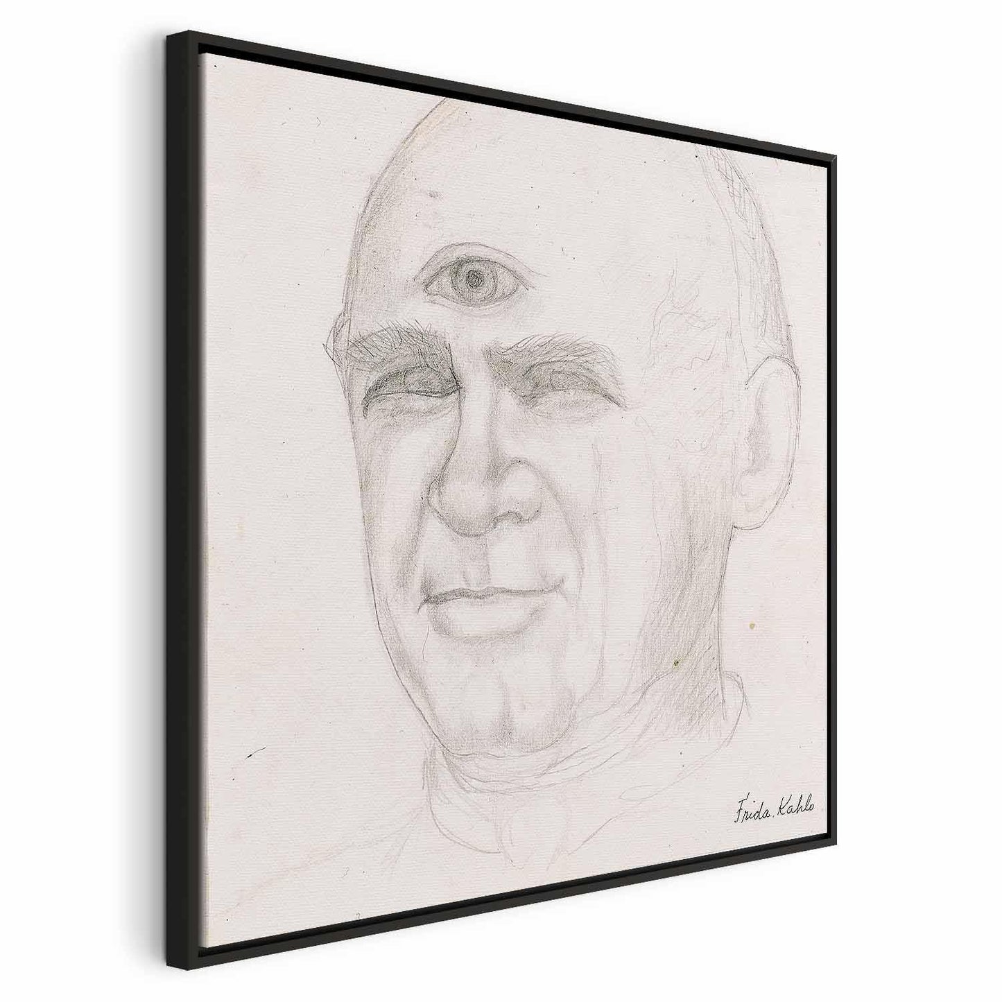 Leinwandbild - Frida Kahlo – Portrait of Nacho Aguirre