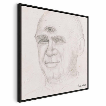 Leinwandbild - Frida Kahlo – Portrait of Nacho Aguirre