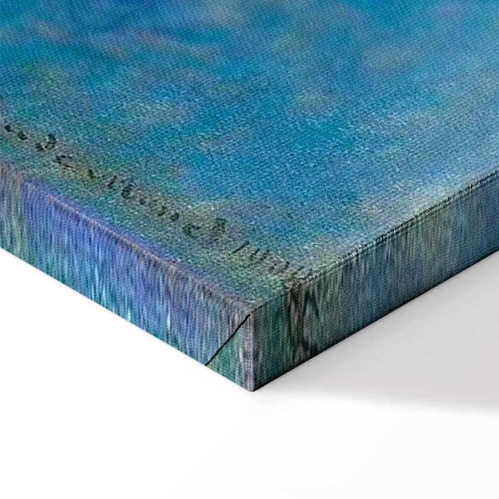 Leinwandbild - Claude Monet – Water lilies in Giverny