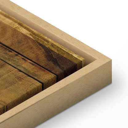 Leinwandbild - Golden Chocolate (1 Part) Vertical