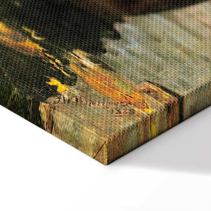 Leinwandbild - John William Waterhouse – The Lady of Shalott