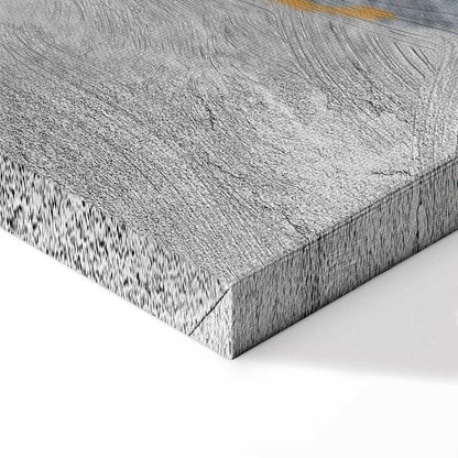 Leinwandbild - Night in the Mountains (1 Part) Wide