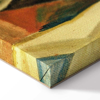 Leinwandbild - August Macke – Spaziergänger am See