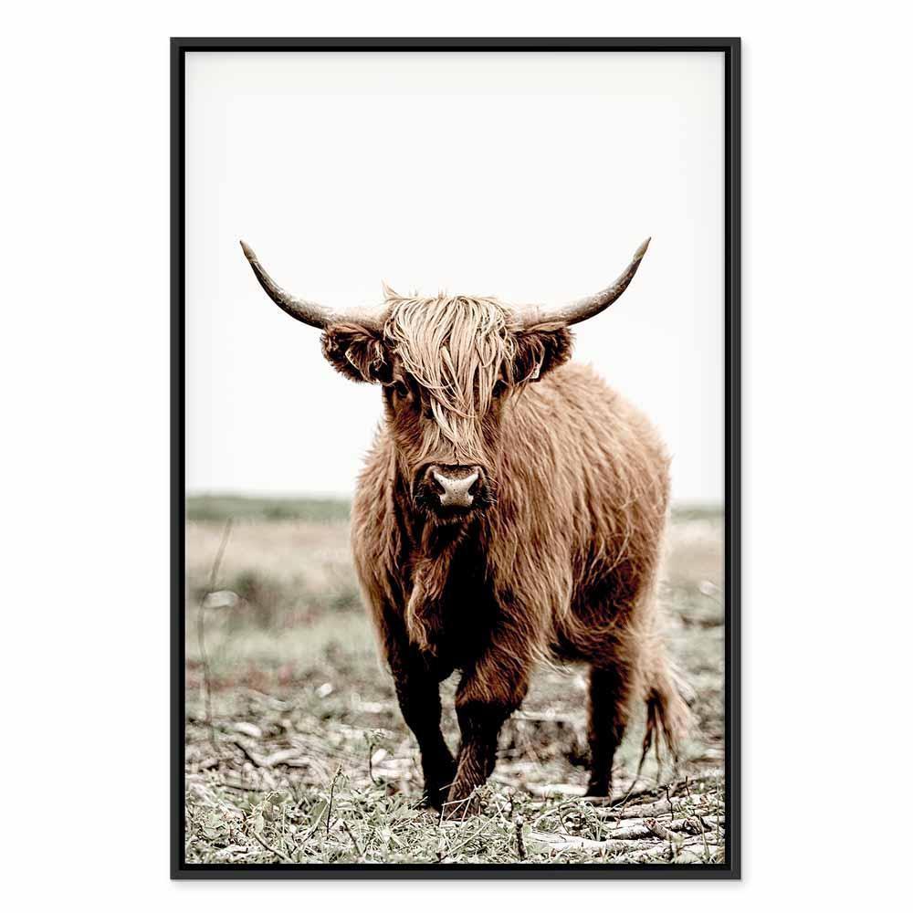 Leinwandbild - Young Stag (1 Part) Vertical