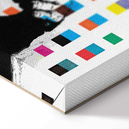 Leinwandbild - Banksy The Thinker Monkey