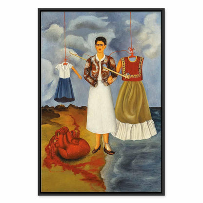 Leinwandbild - Frida Kahlo – Memory (The Heart)