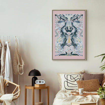 Leinwandbild - Rorschacha Mantra (1 Part) Vertical