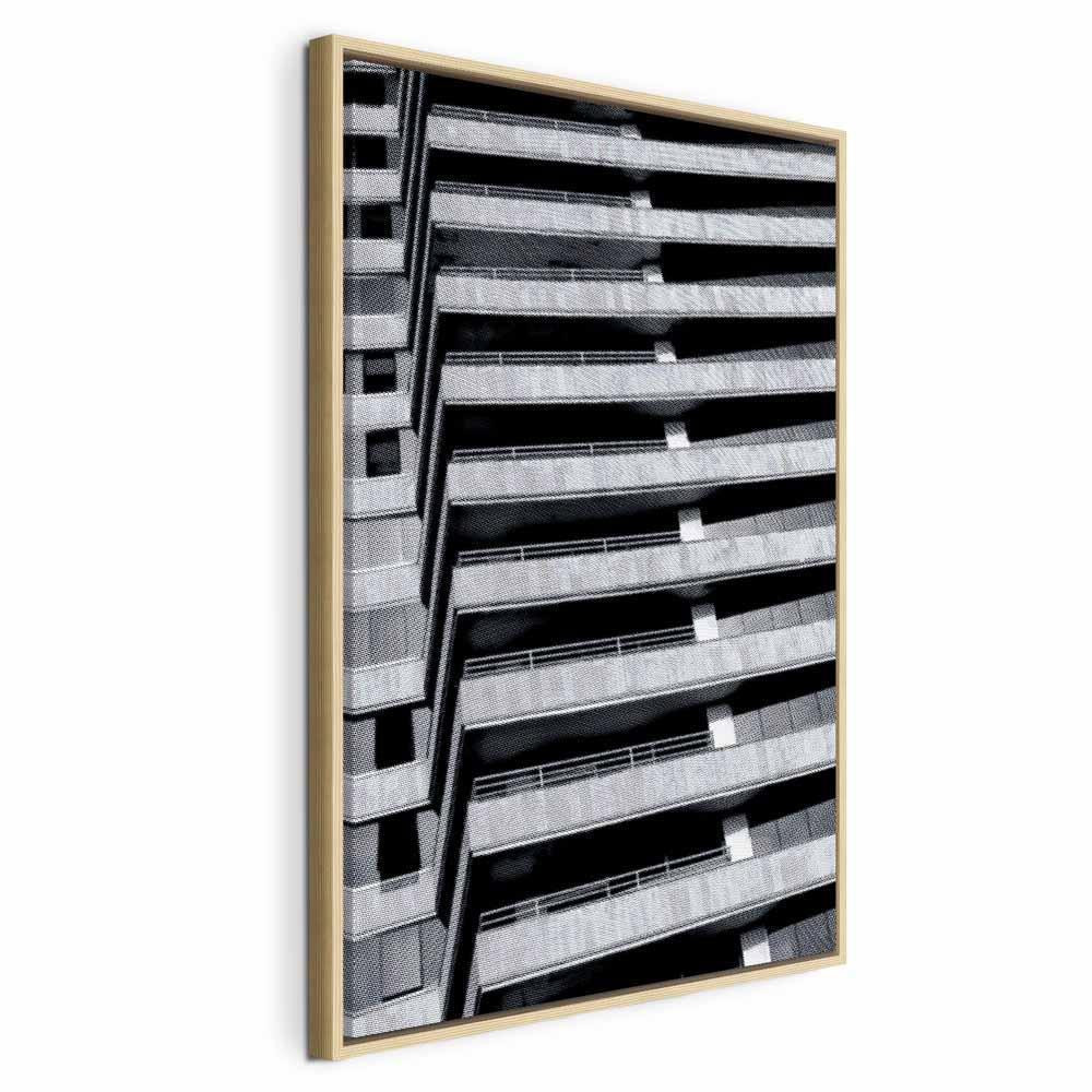 Leinwandbild - Architectural Raster (1 Part) Vertical