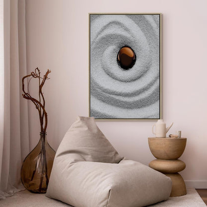 Leinwandbild - Karesansui (1 Part) Vertical