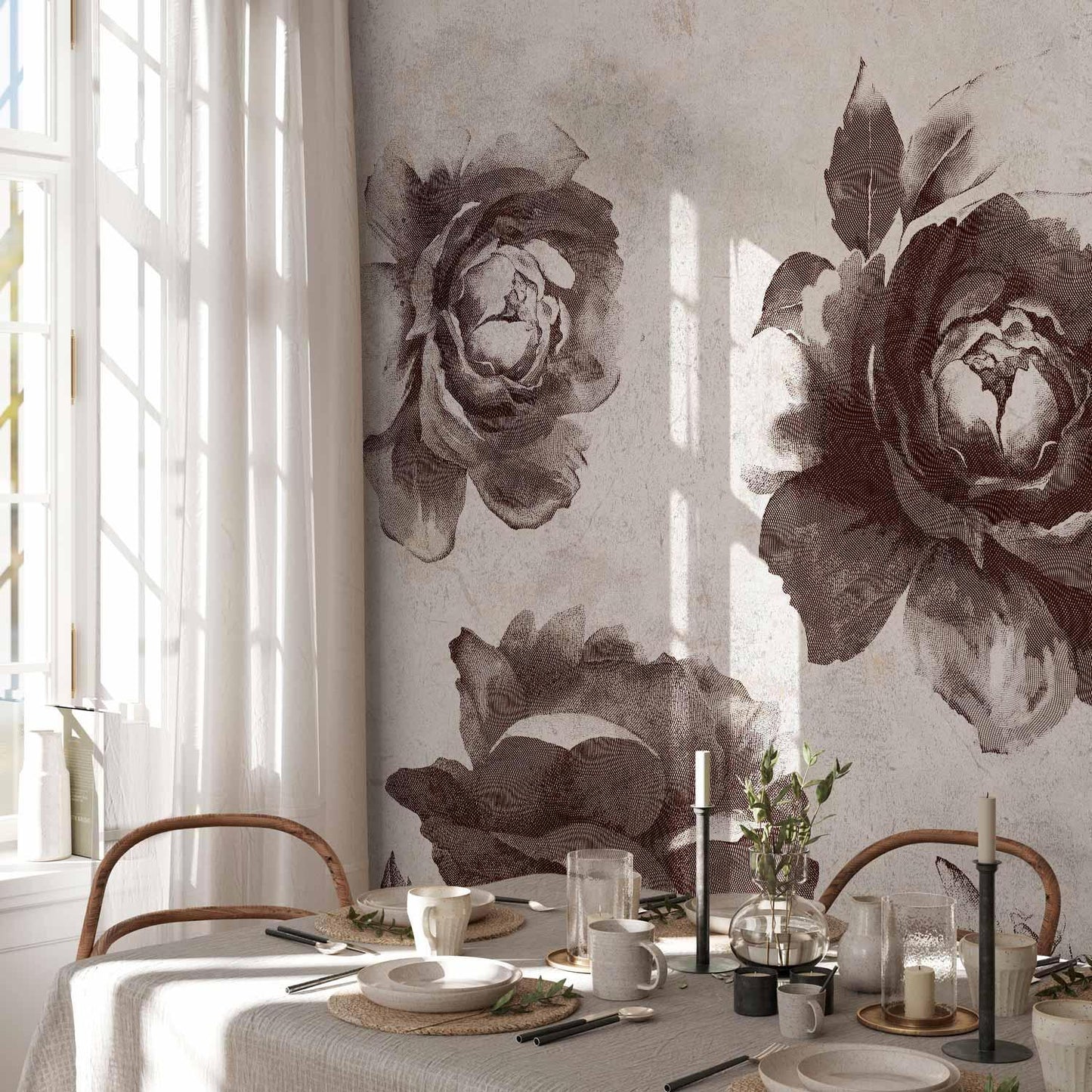 Fototapete - Garden of Memories - First Variant