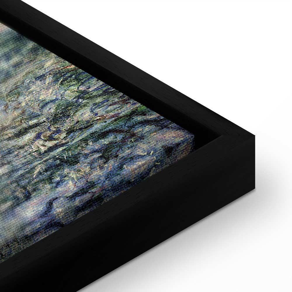 Leinwandbild - Claude Monet – The Water Lilies – Clear Morning with Willows