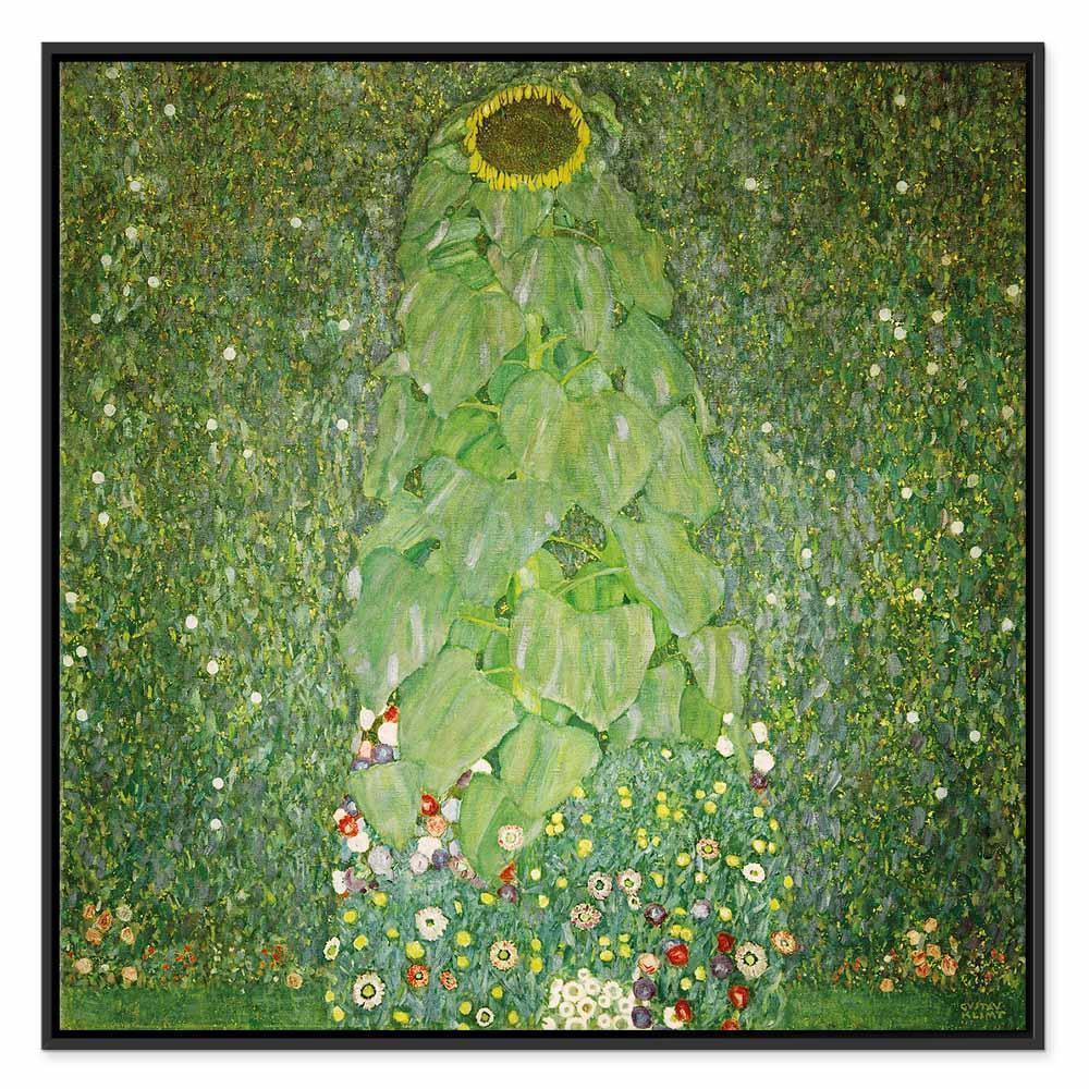 Leinwandbild - Gustav Klimt – The Sunflower