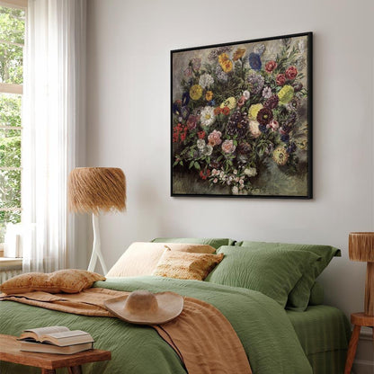 Leinwandbild - Eugène Delacroix – Bouquet of Flowers
