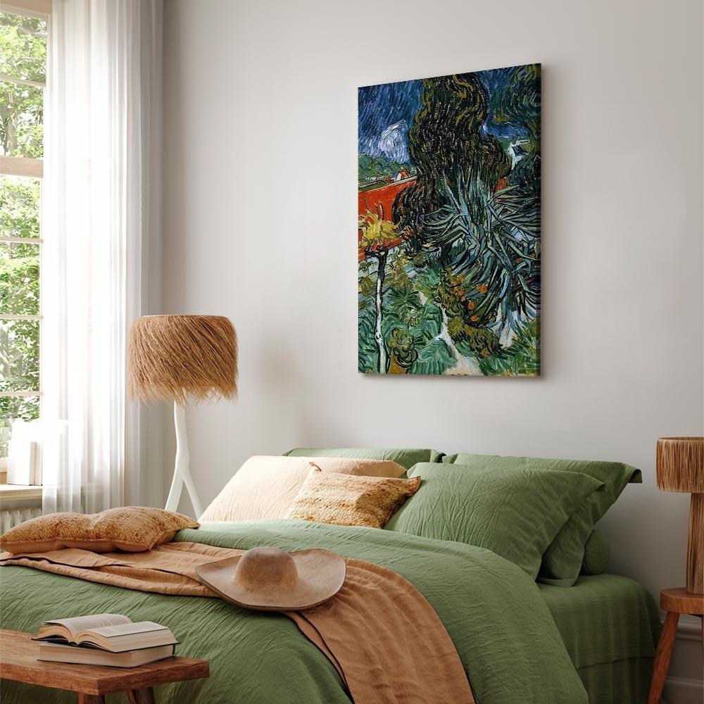 Leinwandbild - Vincent Van Gogh – The Garden of Dr Gachet in Auvers