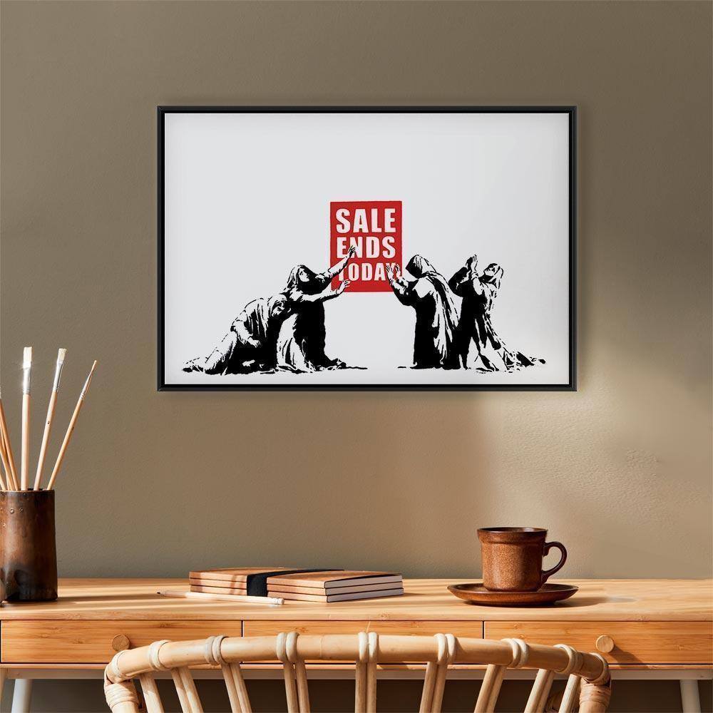 Leinwandbild - Sale (1 Part) Vertical