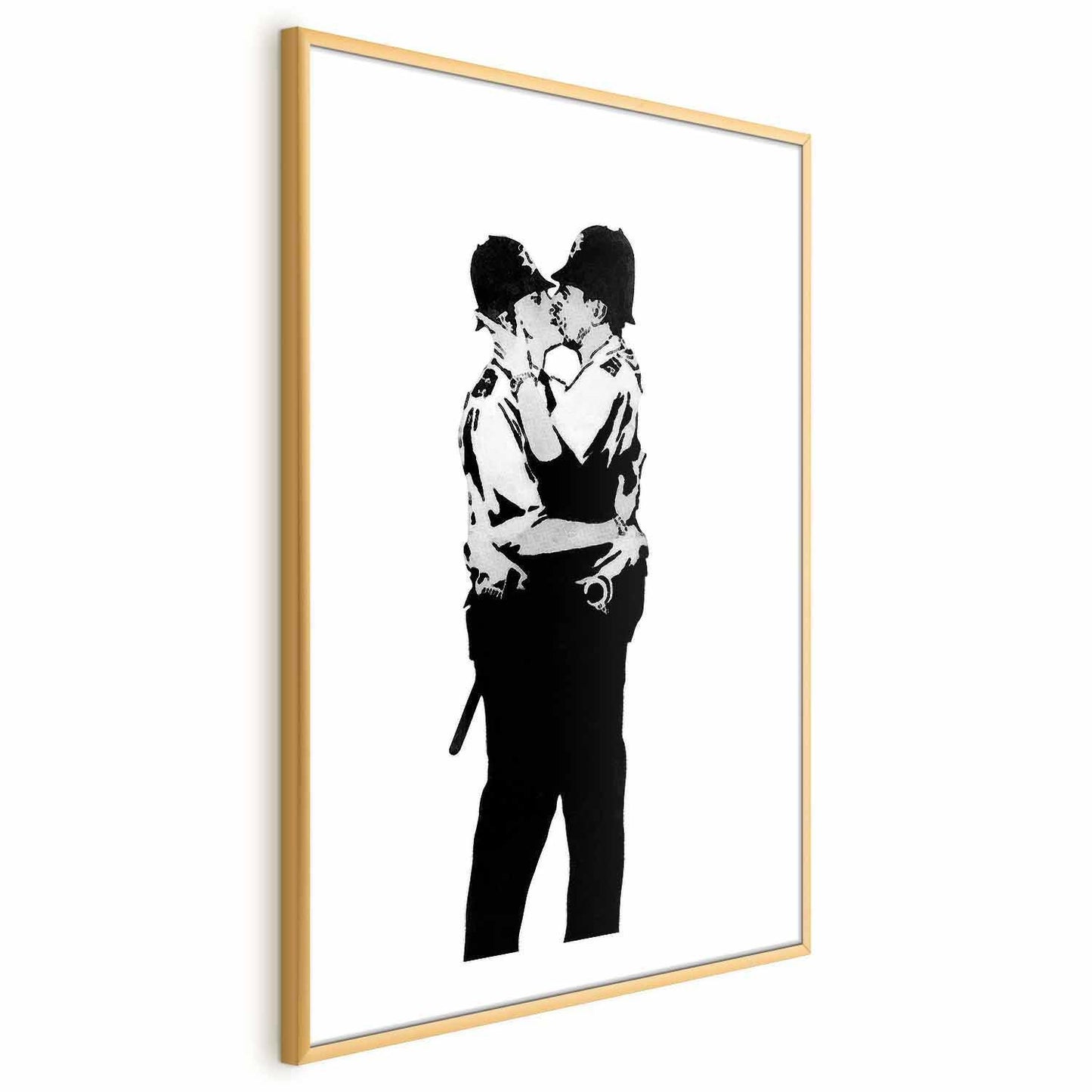 Poster - Kissing Coppers