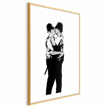 Poster - Kissing Coppers