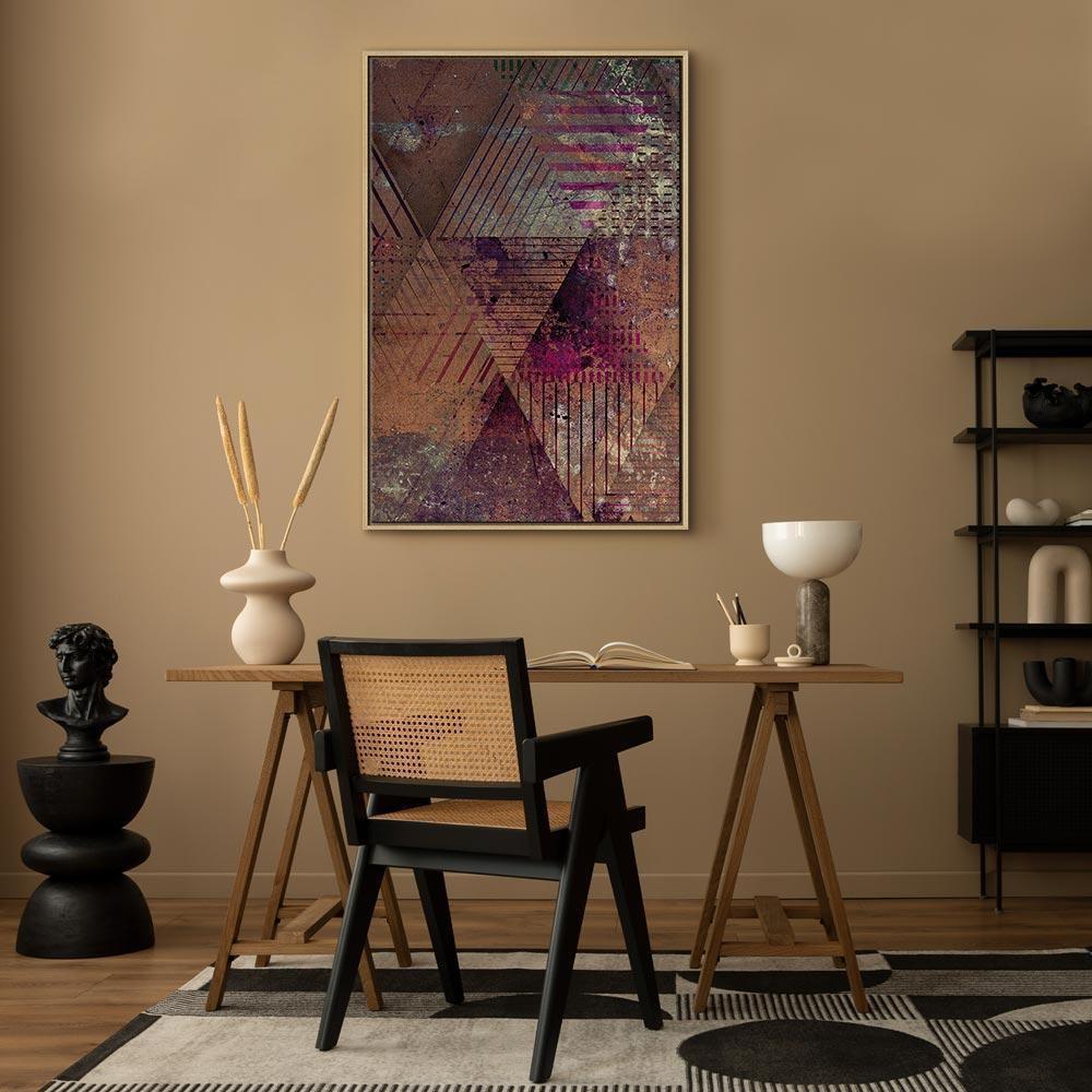 Leinwandbild - Autumn Abstraction (1 Part) Vertical