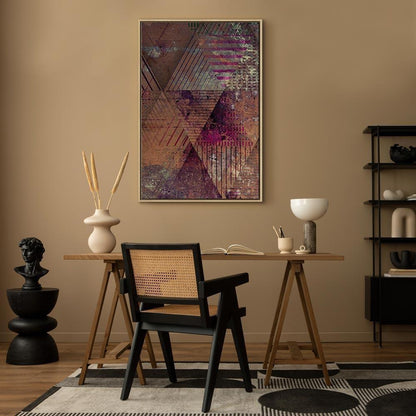 Leinwandbild - Autumn Abstraction (1 Part) Vertical