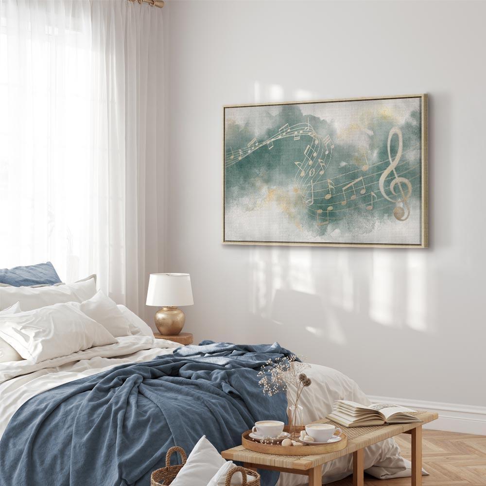 Leinwandbild - Melody of the Psalm (1 Part) Wide