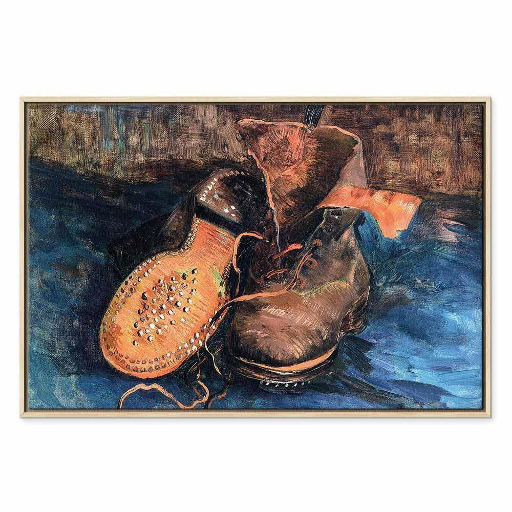 Leinwandbild - Vincent van Gogh – A Pair of Shoes