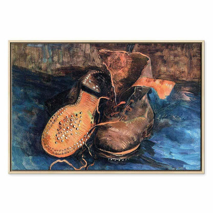 Leinwandbild - Vincent van Gogh – A Pair of Shoes
