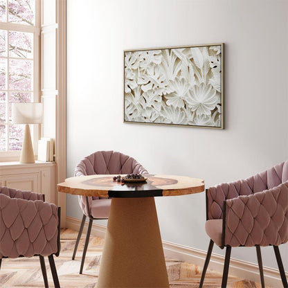 Leinwandbild - Ceramic Leaves (1 Part) Wide