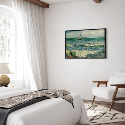 Leinwandbild - Vincent van Gogh – Seascape at Saintes-Maries