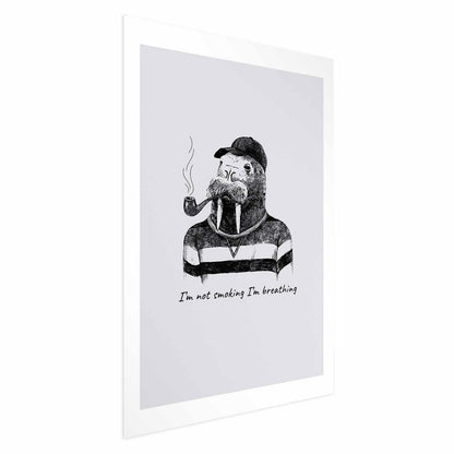 Poster - I'm Not Smoking I'm Breathing Artgeist