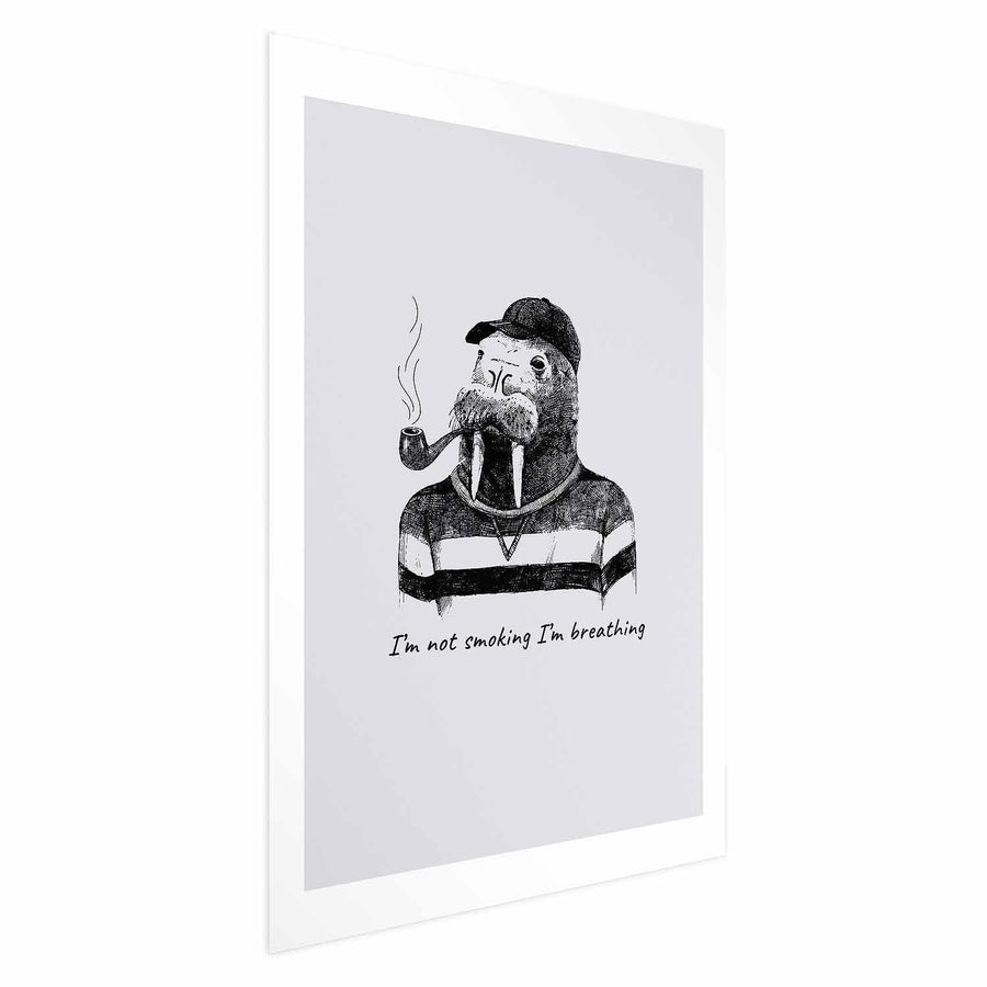 Poster - I'm Not Smoking I'm Breathing Artgeist