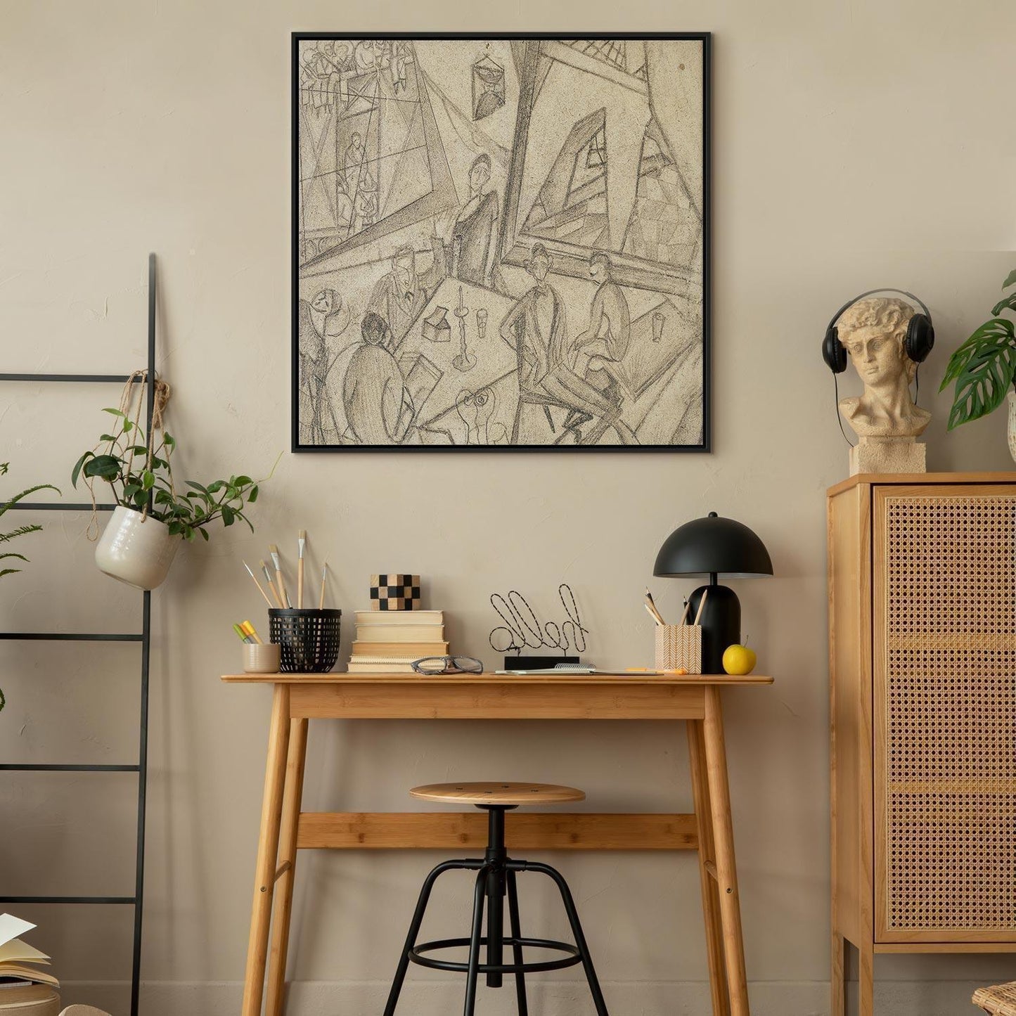 Leinwandbild - Frida Kahlo – Frida and Her Contemporaries