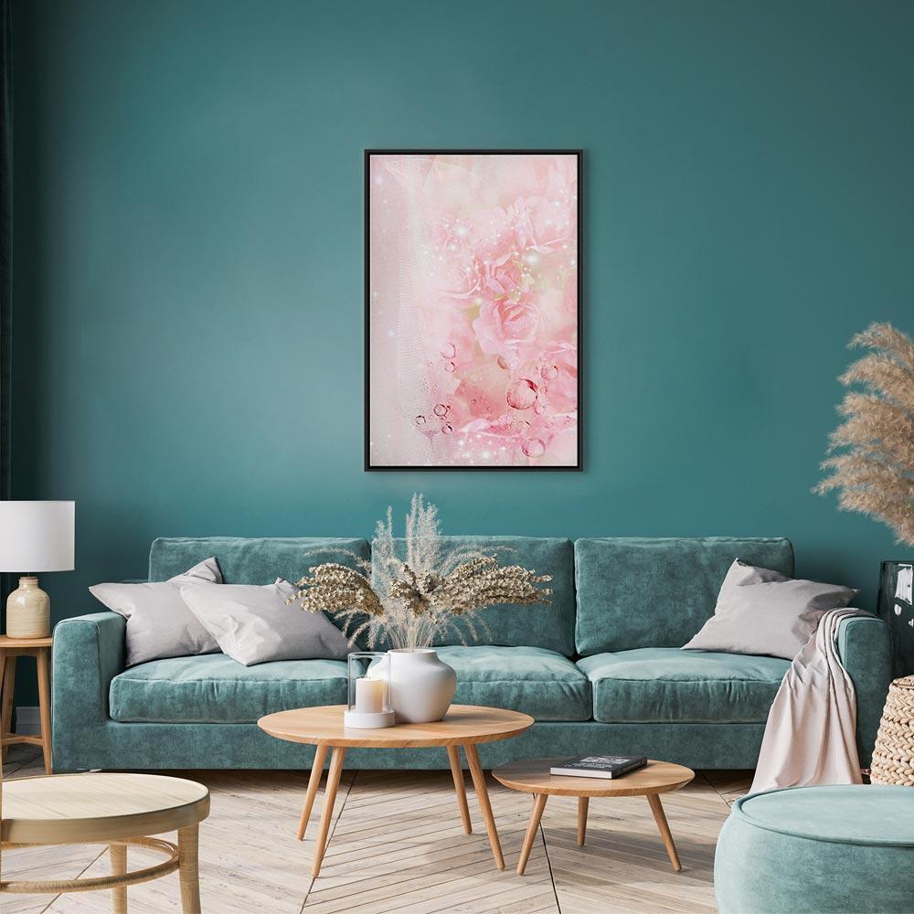 Leinwandbild - Pink Nature (1 Part) Vertical