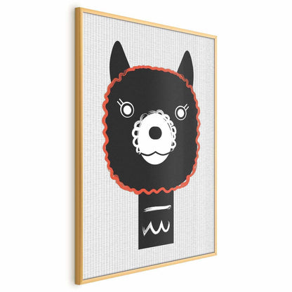 Poster - Decorative Alpaca Artgeist