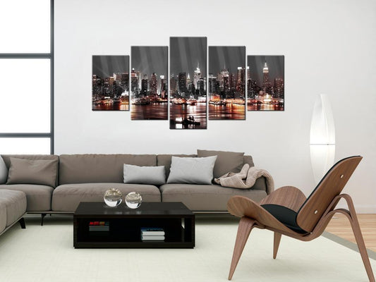 Acrylglasbild - Gray City