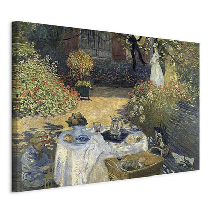 Leinwandbild - Claude Monet – The Luncheon (Argenteuil)