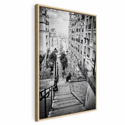 Leinwandbild - Parisian Suburb (1-częściowy) Vertical