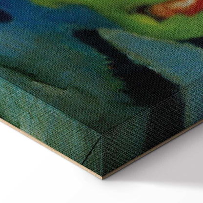 Leinwandbild - Franz Marc – The Red Horses (Grazing Horses IV)