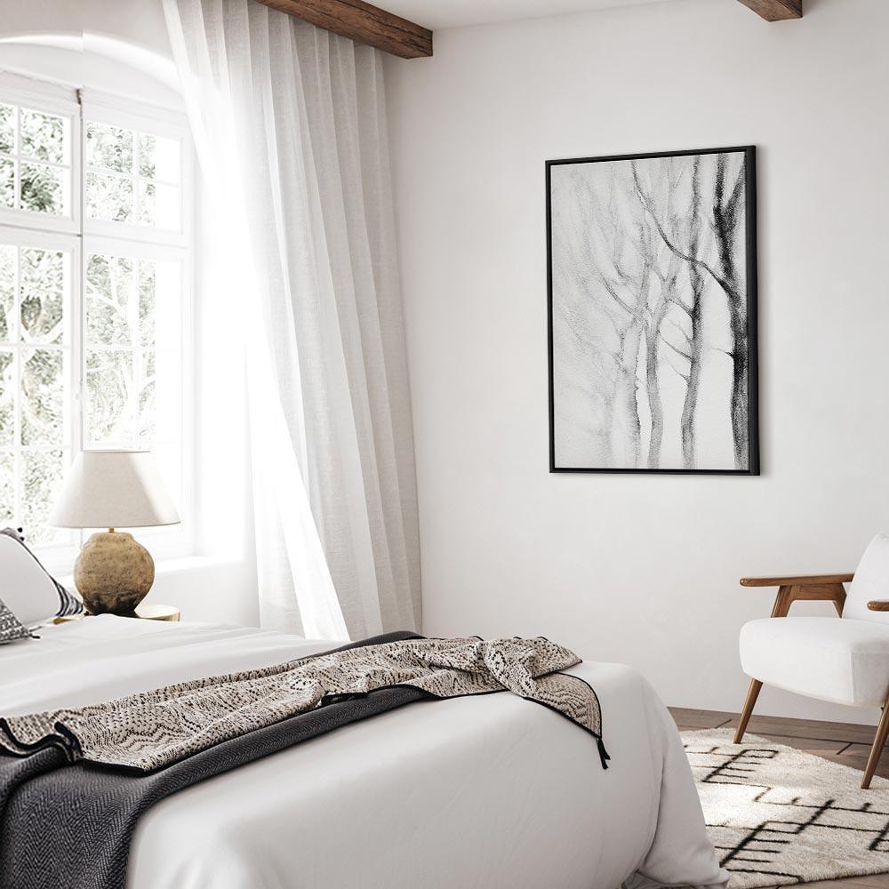 Leinwandbild - Way to Nature (1 Part) Vertical