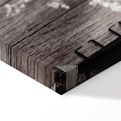 Leinwandbild - Dried Flowers (1 Part) Square